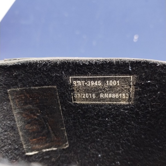 Capelli New York Glossy Rain Boots Womens US 7 Black White Floral Ankle Pull On - Picture 11 of 12